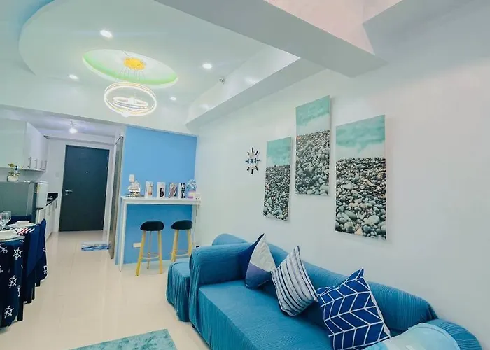 Ocean Theme Navy Blue Deluxe With Ps4 And Balcony Overlooking Bay And Zoo Near Yacht Club And Star 5*